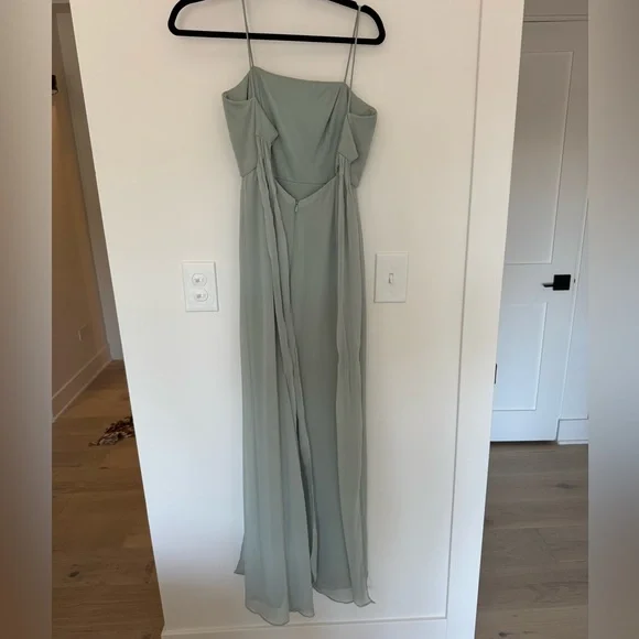Thread Bridesmaid Dress in Sage - Picture 2 of 4